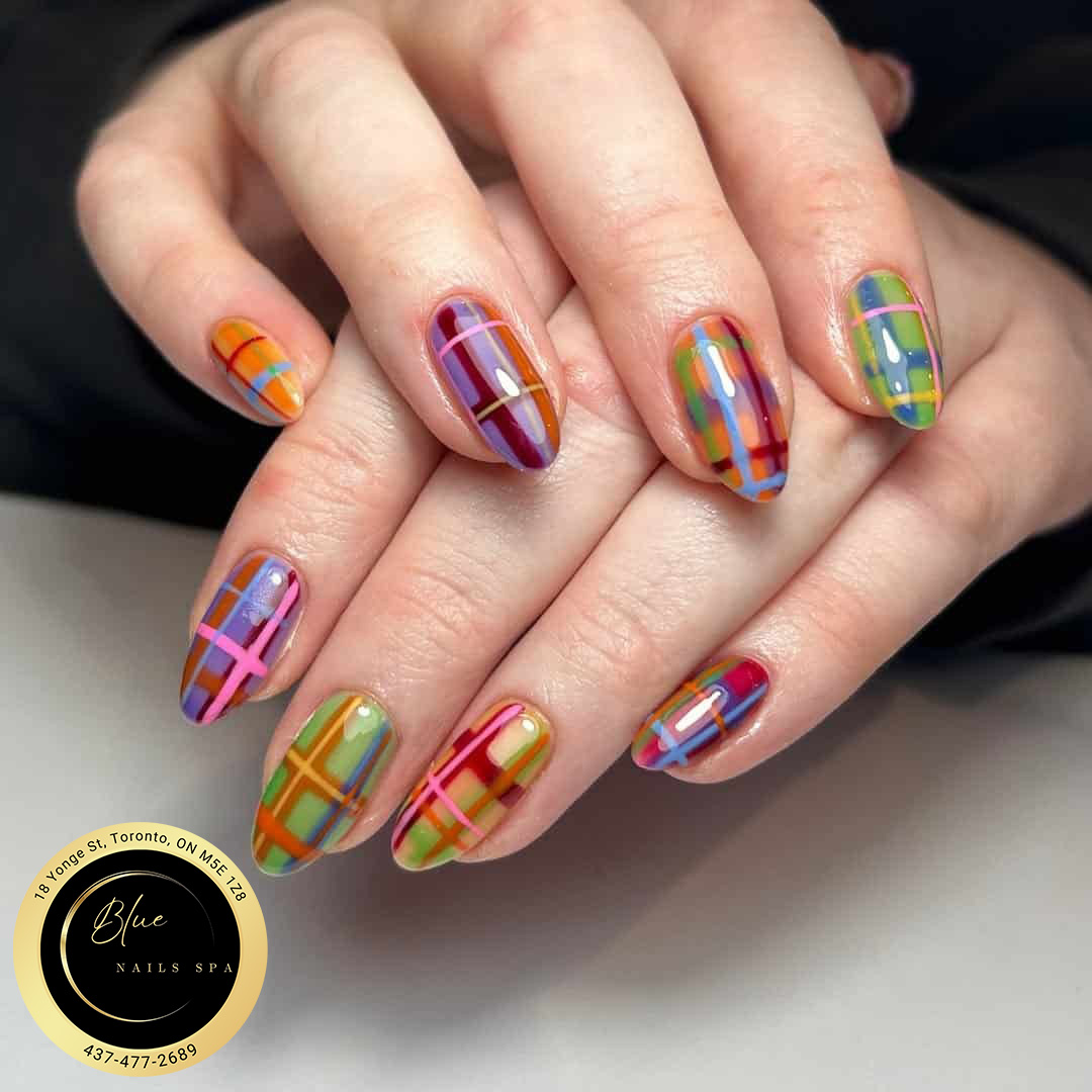 Summer Nails | Blue Nails Spa